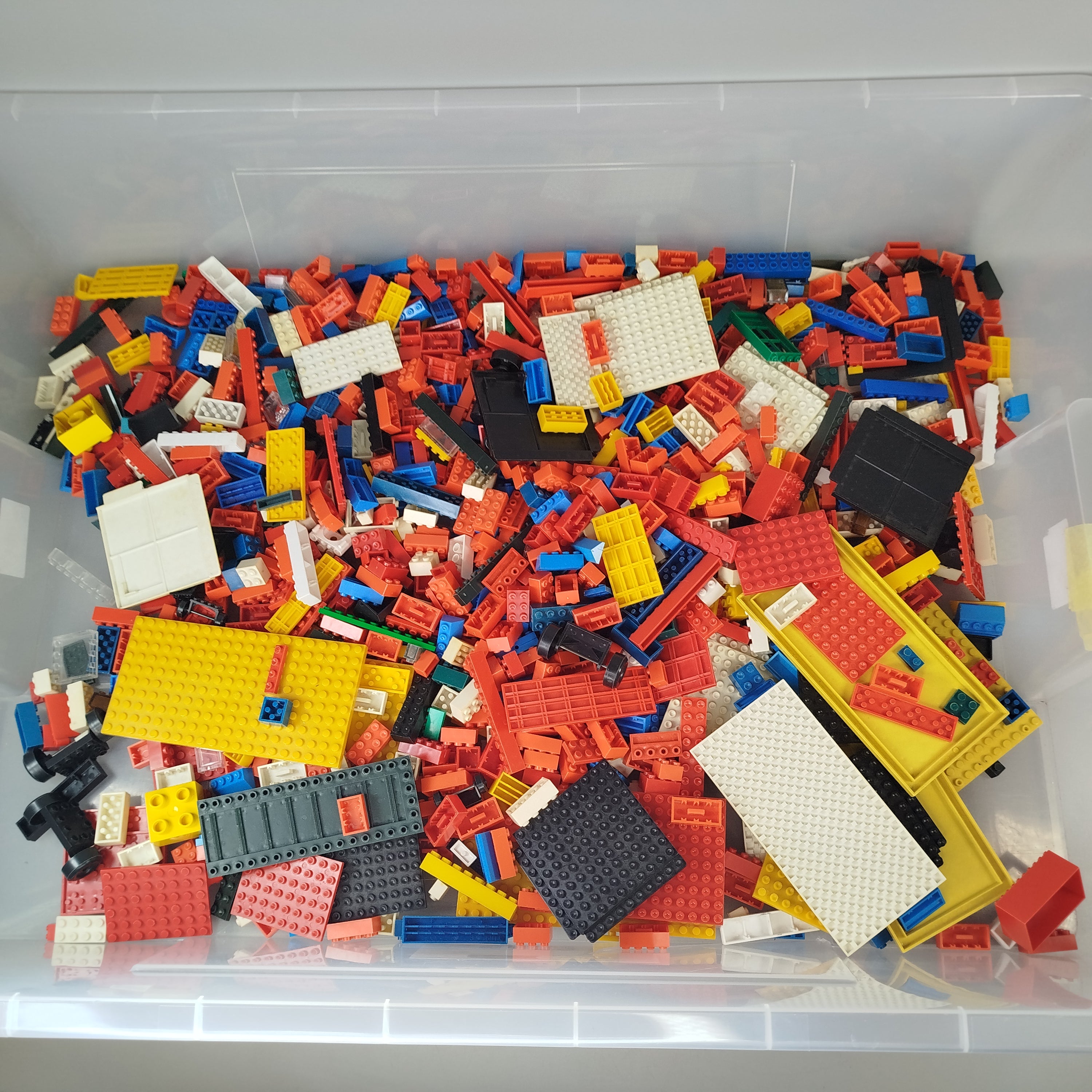 FORMO DDR Klemmbausteine Konvolut ca. 3 kg - verschiedene Farben